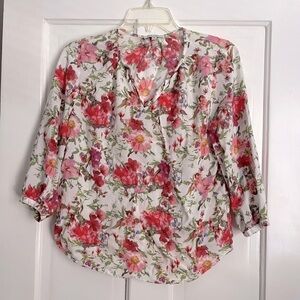 Floral blouse women’s small